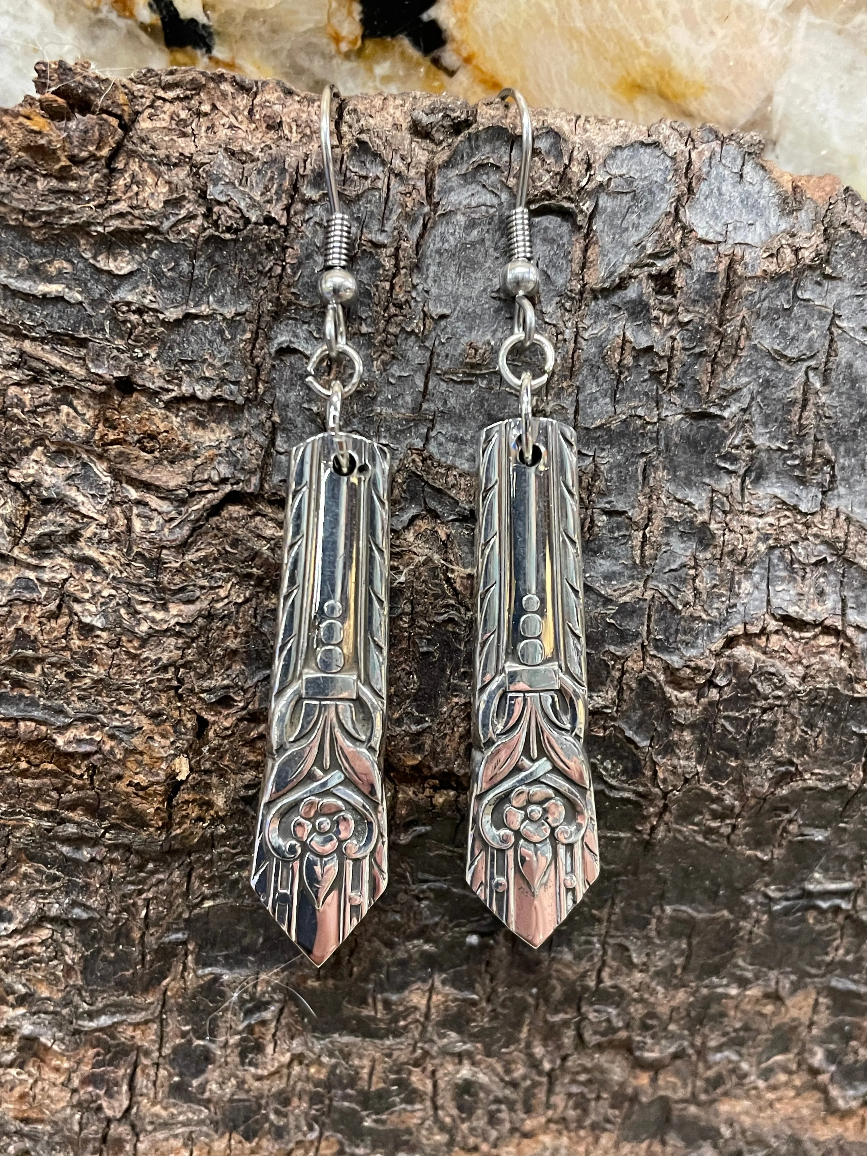 Silverware Earrings