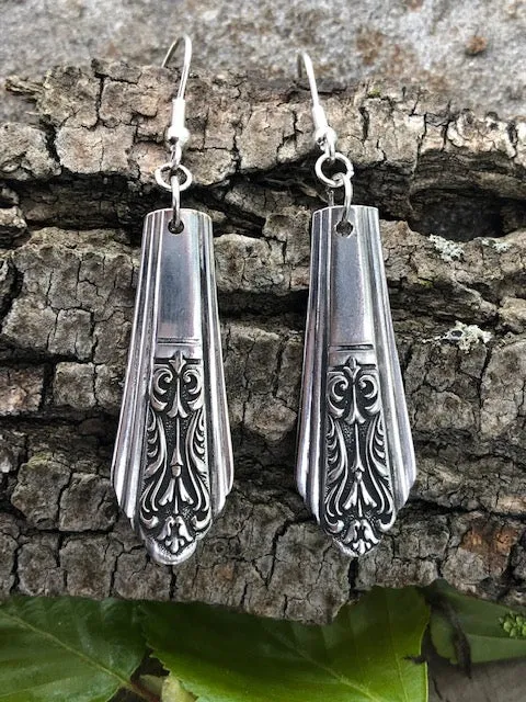 Silverware Earrings