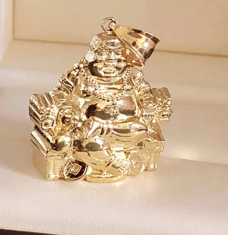 Sitting Buddha pendant P-91