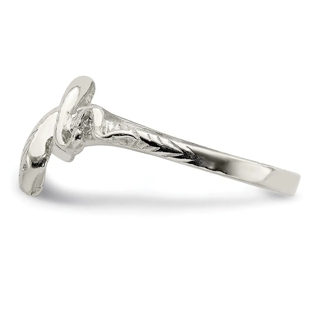 Snake Ring in Sterling Silver