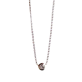 Solitaire Diamond Necklace