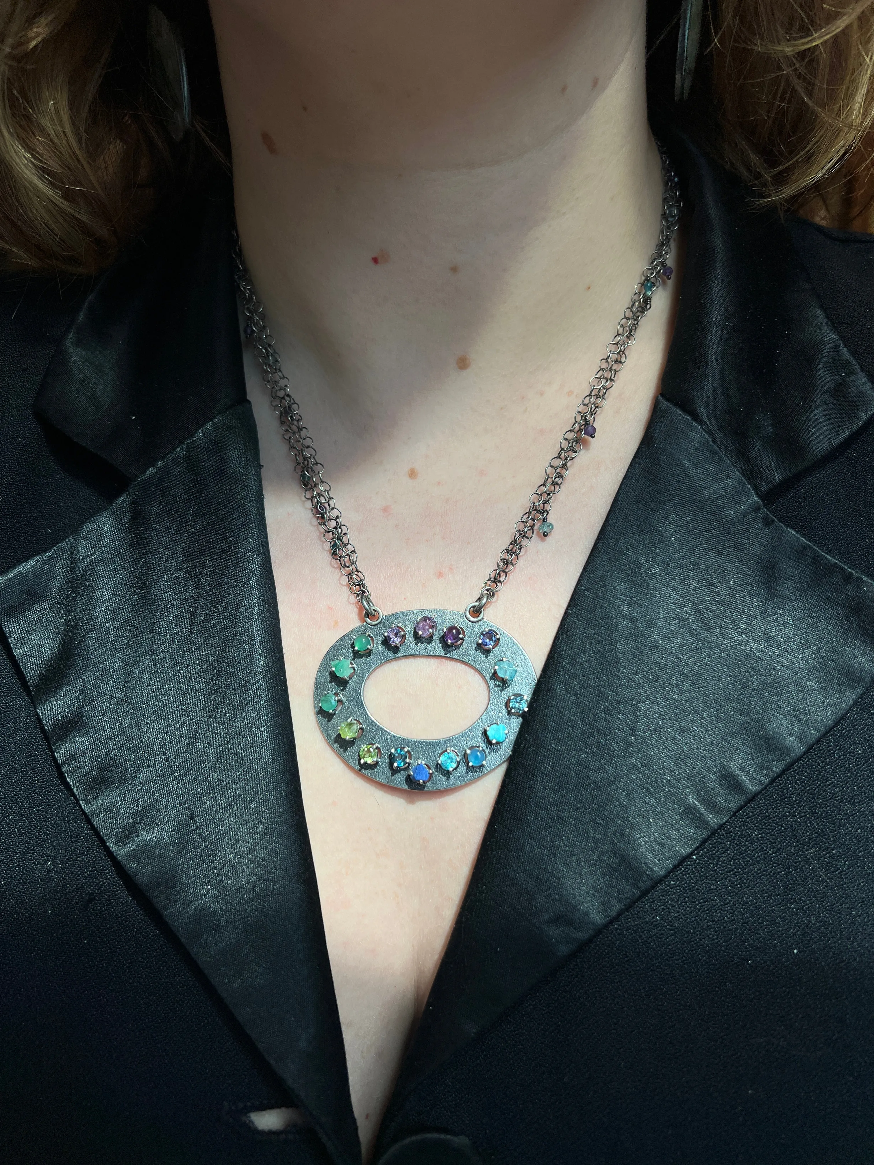 Stone Circle Necklace