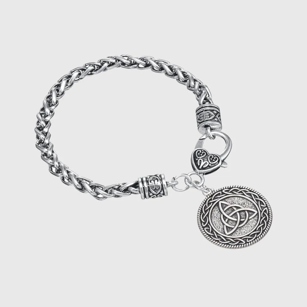 Triquetra Charm Bracelet