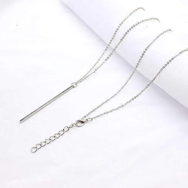 Vertical Bar Necklace